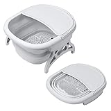 AW Collapsible Folding Foot Bathtub Soak Basin Feet