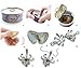 Pearlina Sea Shell Necklace Cultured Pearl in Oyster Set Silver tone Plated Cage W/Stainless Steel Chain 18