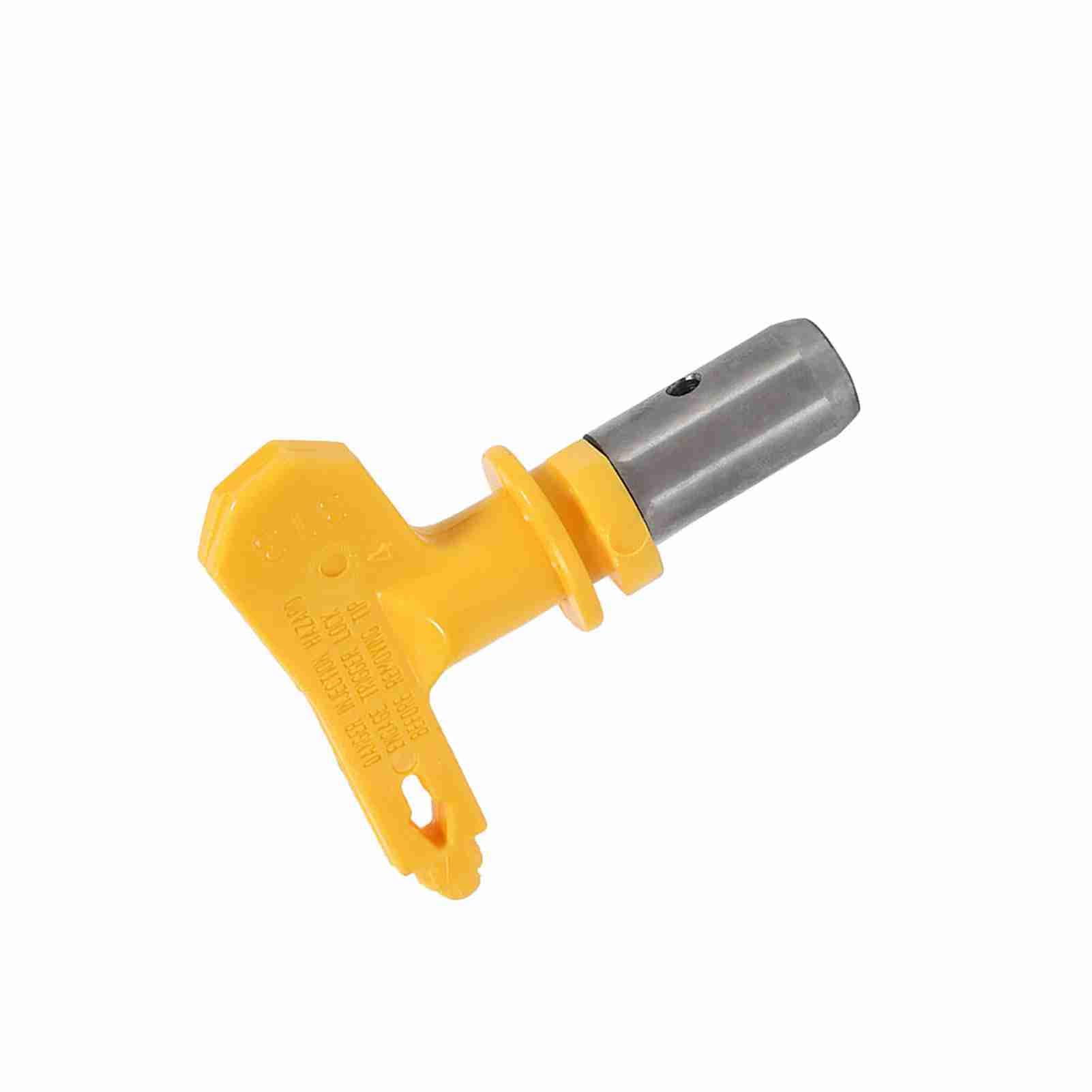 Reversible Airless Paint Spray Gun Tip Nozzle Accessoies Tungsten Steel Sprayer Fan-shaped Atomizing Nozzle for Airless Spraying Machine Home Graden Tool(313)