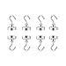 ANPHSIN 8 Pack of Strong Powerful Heavy Duty Magnetic Hooks - 20LB Stainless Steel Hanging Hooks for Home and Industry Use
