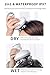 KESITIS Electric Scalp Massager Head Massager Portable with 84 Nodes Deep Tissue Kneading Deep Clean and Stress Release Full Body Massage Fathers Day Gift Pet Use