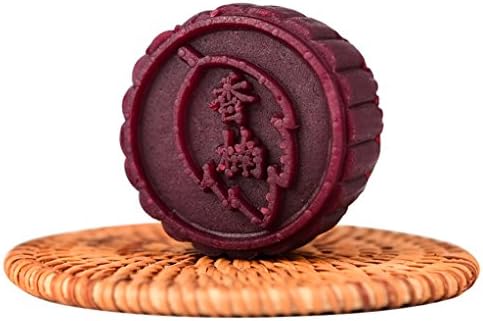 Hangzhou Specialty: Mid-Autumn Festival Snowy Mooncake Ice Moon Cake 360g/12.70oz/0.79lb (Purple Sweet Potato)