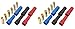 XT150 Connector 6mm Gold Bullet Connector Male and Female Connectors For RC LiPo Battery ESC Motor 6 Pairs ( Black / Red / Blue 3 Different Colors )