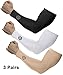SHINYMOD Cooling Arm Sleeves for Men Women UV Sun Protection Tattoo Cover Up
