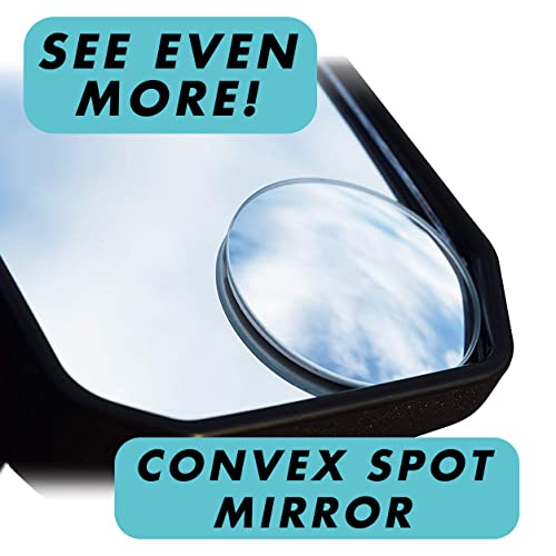Chupacabra Offroad Rear View/Side UTV Mirrors with SPOT Mirror High