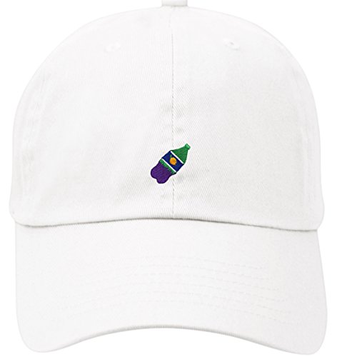 Dirty Sprite Dad Hat Baseball Cap Polo Style Unconstructed (WHITE)
