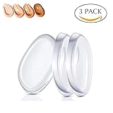 3 Pack Silicone Makeup Sponge, Premium Silicone Makeup Applicator, BB CC Cream Foundation Sponge, Concealer Blender