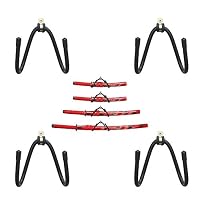 YYST Sword Display Rack Sword Wall Mount Sword Wall Rack Sword Holder 4/PK - No Sword