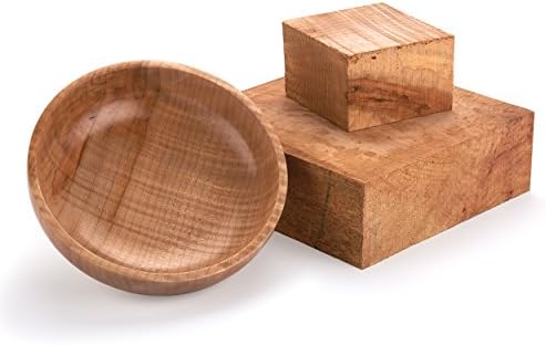 Woodcraft Figured Maple 2-1/2" X 8" X 8" 1-Piece