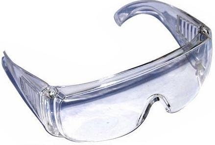 Safety Glasses With Shield Frame Eyewear - Personal Protective Equipment - For Home Project, Dental, Lab Work, Outdoor Use(Clear)