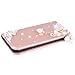 iPhone 7 Case, CinoCase Luxury 3D Bling Crystal Rhinestone Wallet Leather Purse Flip Card Pouch Stand Cover Case with Shiny Diamond Pearls & Lovely Heart Pendant for iPhone 7 - Rose Gold