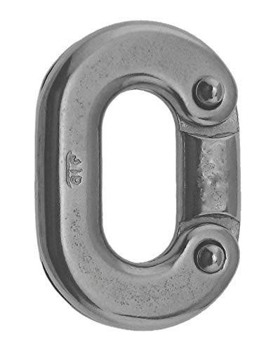 Stainless Steel 316 Chain Connecting Link 1/2" (12mm) Marine Grade Connector