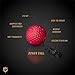 Fight Reflex Ball Set, with Headband & 2 Complexity Balls, Speed | Agility | Accuracy | Reaction | Simulator, for Boxing, MMA & Fitness