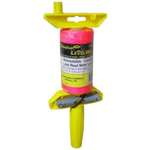 Stringliner 24162 Braided Line Pro Level Wiz Line Reel, Pink