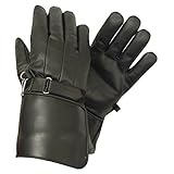 First Manufacturing Men's Light Lined Gloves (Black, Large)