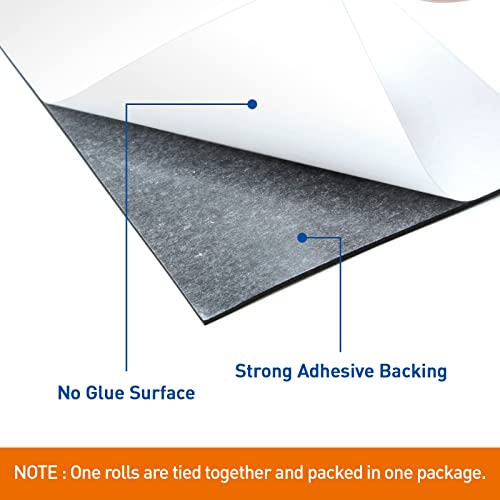 MAGZO Rubber Mat Adhesive 1/16 Inch (.0625”) Thick x 12 Inch Wide x 59