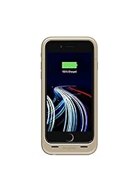 Mophie Juice Pack funda para iPhone 6 con batería de 3950 mAh, adaptador para micro USB y audífonos, talla única , Dorado
