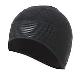 4ucycling Thermal Fleeced 10% Spandex Skull Cap and Helmet Liner Black