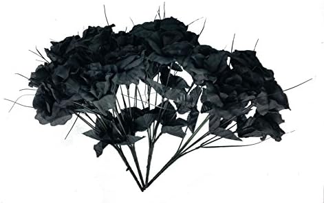 Artificial Black Roses Bouquet (4)