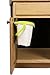Kitchen Compost Caddy Cabinet Mounted Compost Bin - Pail System with Activated Carbon Filters