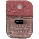 Moisturizing Hand Sanitizer, Scented, 1.17 oz (Berries and Cream)