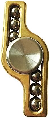 COOLCT Double Side whistle Fidget Hand Spinner Golden colorr Best Stress Reducer Relieves Golden color