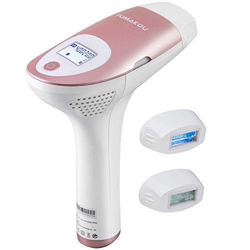 MONESAO IPL Hair Removal System - Painless Permanent IPL Hair Removal Device - With 5 Levels for Different Skin - 400000 Flashes (TUMAKOU-T2 (3in1) HR+SR+AC)