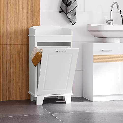 31" Tilt Out Laundry Hamper, Free Standing Home Organizer Hamper