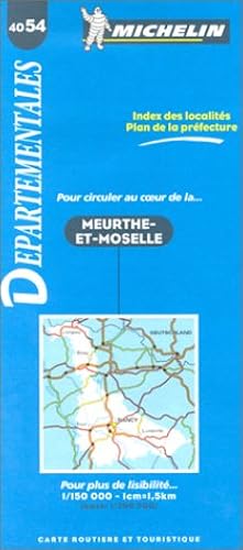 Download Carte routière : Meurthe-et-Moselle, N°4054 PDF