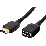 AmazonBasics High-Speed Male to Female HDMI Extension Cable - 3 Feet