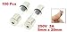 uxcell 100 Pcs 250 Volts 3Amp Fast Blow Type Glass Tube Fuses 5 x 20mm