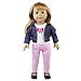 ZITA ELEMENT 5 Sets Fashion Handmade Clothes Dress for American 18 inch Girl Doll Outfits and Other 18 Inch Dolls Accessories