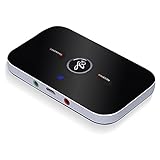 Bluetooth 4.1 Transmitter and Receiver, 2-In-1 3.5mm Wireless Audio Adapter Car Kit for TV / Home Stereo System,Headphones,Speakers, MP3 / MP4,iPhone and More