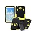 [iRhino] TM BLACK-YELLOW Heavy Duty rugged impact Dual Layer Hybrid Case cover with Build In Kickstand Protective Case cover For Samsung galaxy Tab 4 7 inch T230 Tablet case cover
