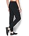 Under Armour Women's Easy Studio Pant, Black/Silver, Medium