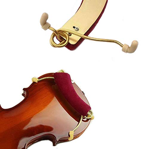 Violin Shoulder Rest Accessories Violin 4/4 3/4 Full Size Shoulder Rest Viola Adjustable Violin Chinrest 4/4 Parts and Accessories Electric Violins Chin Neck Rest Pad