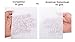 Wedding Aisle Runner White Scroll Print Indoor Outdoor 100 Foot Roll with Pull Cord