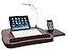 GAOAG Sofia + Sam Multi Tasking Memory Foam Lap Desk with USB Light (Wood Top) | Supports Laptops Up To 15 Inches