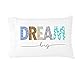 Oh, Susannah Dream Big Toddler Size Pillowcase (1 Pillow Cover 14 x 20.5 Inches) Kids Room Decor Fun Pillowcase