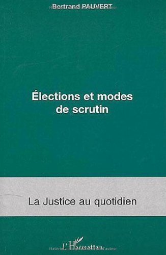 Élections et modes de scrutin