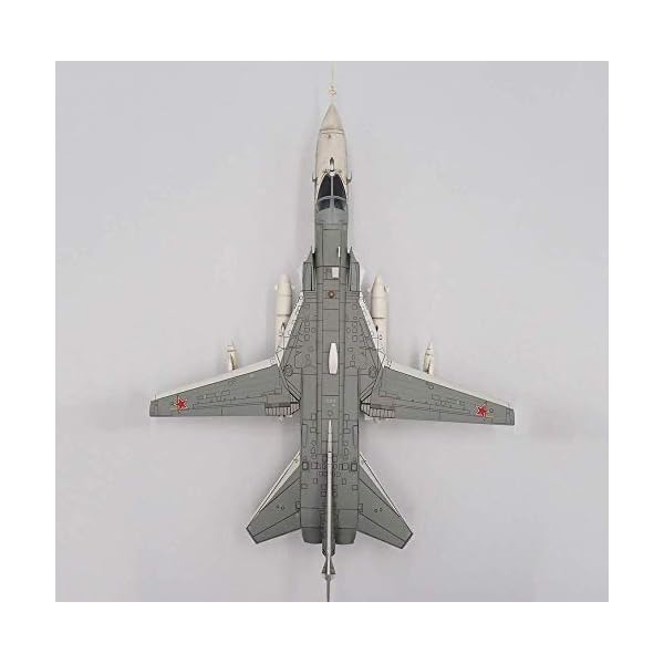 1yess 1/72 Militär Su-24MR Fechter Jagdbomber Legierung Modell, Erwachsene Geschenk und Collectibles, 10.3Inch X 9.7inch – Bild 7