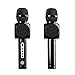 Wireless Bluetooth Karaoke Microphone, Ming Haidi Bluetooth Microphone, Portable Microphone and Speaker for Home KTV Outdoor Picnic Family Party Music,for iOS & Android Smartphone (Black-1)