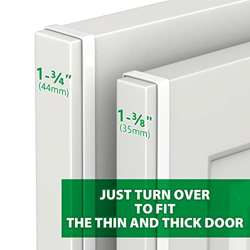 Booda Brand Over The Door Hooks 14'', 4 Pack Upgraded Widen Hanger