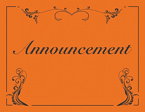 125 Bright Orange Color Cover/Card Paper Sheets - 4 X 6 Inches Photo, Card, Frame Size - 65# (65 lb/pound) Light Weight Cardstock - Quality Printable Smooth Paper Surface for Bright Colorful Results