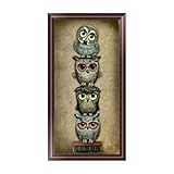 Khfun 5D DIY Animal Cute Owl Diamond Embroidery Painting Cross Stitch Home Decor Crafts (#9 11.81