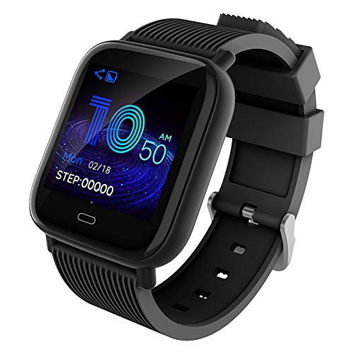 ApexJoy Waterproof Smartwatch with 24 hour Heart Rate & Activity Tracking, Blood Pressure, Oxygen Level, Sleep Monitor, Ultra-Long Battery Life, Sports Mode: Run/Swim/Bike/Tennis, US Service &Warranty