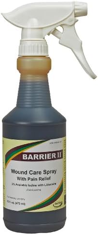 Barrier II Wound Care Spray with Pain Relief (16 oz)