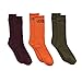Vans Classic Crew Socks 3-Pair - Black