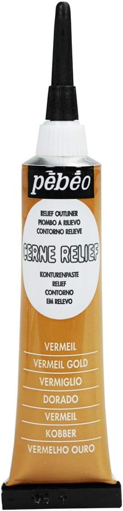 PEBEO CERNE Relief VERMEILGLD, Vermeil Gold, 20 ml (Pack of 1)