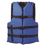 ONYX General Purpose Boating Life Jacket Oversize, Blue